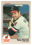 Toby Harrah - Cleveland Indians (MLB Baseball Card) 1983 Fleer # 410 Mint