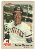 Andre Thornton - Cleveland Indians (MLB Baseball Card) 1983 Fleer # 421 Mint