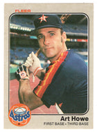 Art Howe - Houston Astros (MLB Baseball Card) 1983 Fleer # 450 Mint
