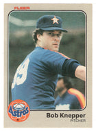 Bob Knepper - Houston Astros (MLB Baseball Card) 1983 Fleer # 451 Mint