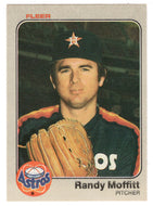 Randy Moffitt - Houston Astros (MLB Baseball Card) 1983 Fleer # 456 Mint