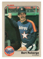 Bert Roberge - Houston Astros (MLB Baseball Card) 1983 Fleer # 461 Mint