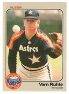 Vern Ruhle - Houston Astros (MLB Baseball Card) 1983 Fleer # 462 Mint