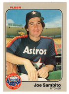 Joe Sambito - Houston Astros (MLB Baseball Card) 1983 Fleer # 464 Mint