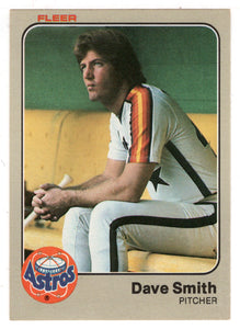 Dave Smith - Houston Astros (MLB Baseball Card) 1983 Fleer # 466 Mint