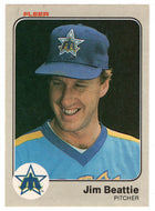 Jim Beattie - Seattle Mariners (MLB Baseball Card) 1983 Fleer # 472 Mint