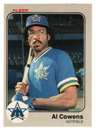 Al Cowens - Seattle Mariners (MLB Baseball Card) 1983 Fleer # 477 Mint