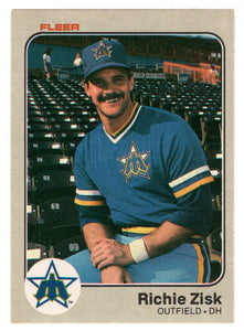 Richie Zisk - Seattle Mariners (MLB Baseball Card) 1983 Fleer # 489 Mint