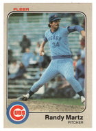 Randy Martz - Chicago Cubs (MLB Baseball Card) 1983 Fleer # 501 Mint