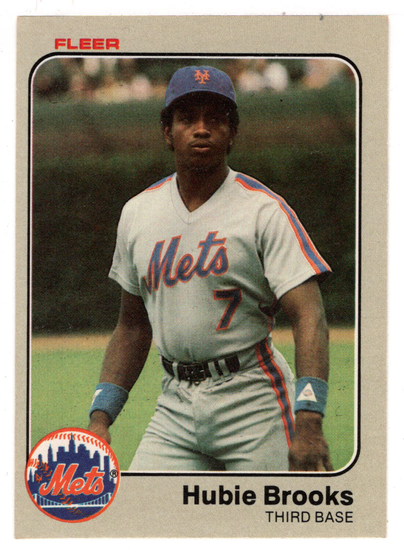 Hubie Brooks - New York Mets (MLB Baseball Card) 1983 Fleer # 539