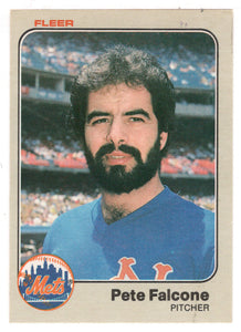 Pete Falcone - New York Mets (MLB Baseball Card) 1983 Fleer # 541 Mint