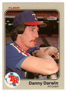 Danny Darwin - Texas Rangers (MLB Baseball Card) 1983 Fleer # 565 Mint