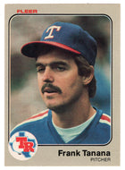 Frank Tanana - Texas Rangers (MLB Baseball Card) 1983 Fleer # 581 Mint