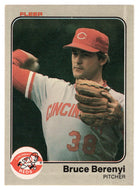 Bruce Berenyi - Cincinnati Reds (MLB Baseball Card) 1983 Fleer # 585 Mint