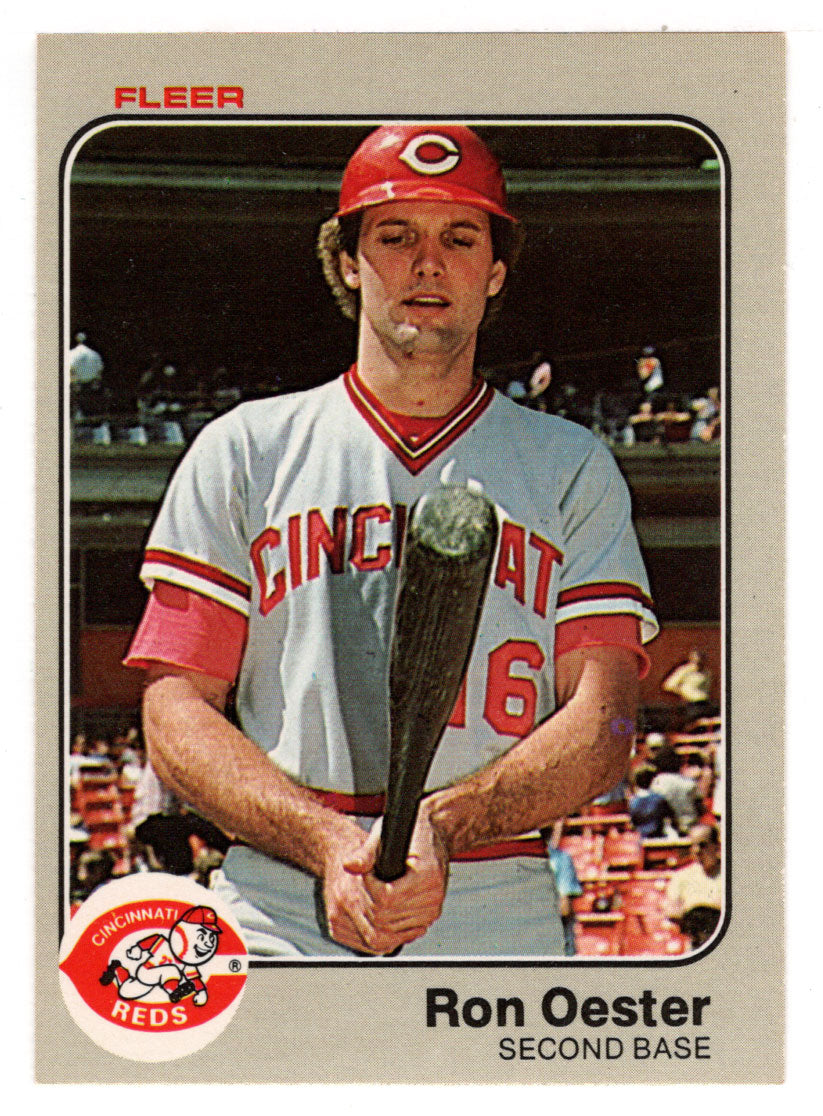 Ron Oester - Cincinnati Reds (MLB Baseball Card) 1983 Fleer # 598 Mint