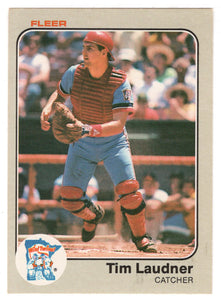 Tim Laudner - Minnesota Twins (MLB Baseball Card) 1983 Fleer # 618 Mint