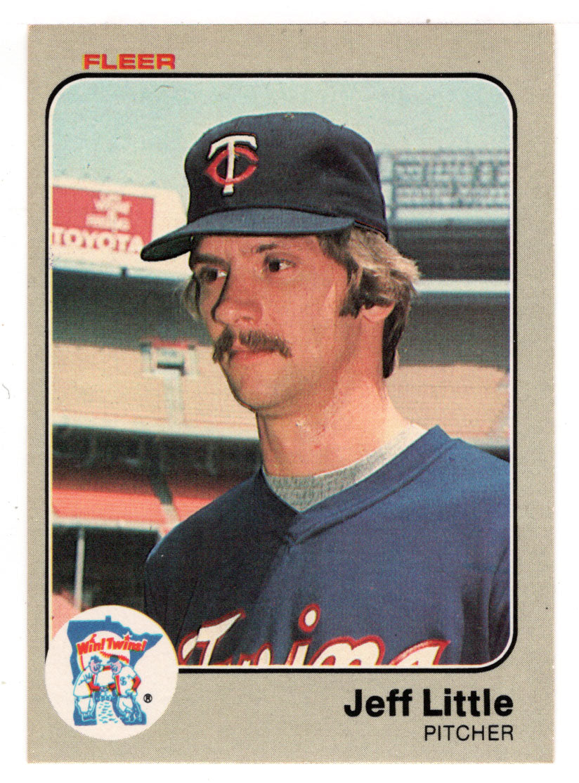 Jeff Little RC - Minnesota Twins (MLB Baseball Card) 1983 Fleer # 619 Mint