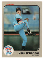 Jack O'Connor - Minnesota Twins (MLB Baseball Card) 1983 Fleer # 621 Mint