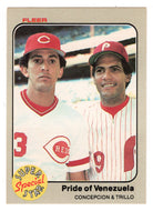 Dave Concepcion - Manny Trillo - Super Special Star (MLB Baseball Card) 1983 Fleer # 631 Mint