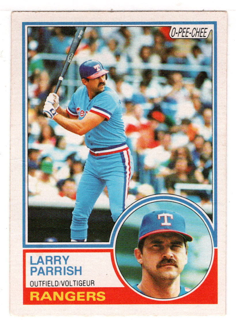 Larry Parrish - Texas Rangers (MLB Baseball Card) 1983 O-Pee-Chee # 2 Mint