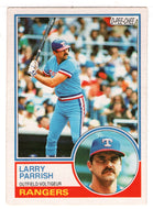 Larry Parrish - Texas Rangers (MLB Baseball Card) 1983 O-Pee-Chee # 2 Mint