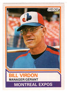 Bill Virdon - Montreal Expos (MLB Baseball Card) 1983 O-Pee-Chee # 6 Mint