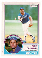 Chris Chambliss - Atlanta Braves (MLB Baseball Card) 1983 O-Pee-Chee # 11 Mint