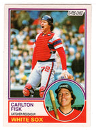 Carlton Fisk - Chicago White Sox (MLB Baseball Card) 1983 O-Pee-Chee # 20 Mint