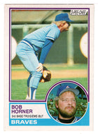 Bob Horner - Atlanta Braves (MLB Baseball Card) 1983 O-Pee-Chee # 50 Mint