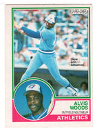 Alvis Woods - Oakland Athletics (MLB Baseball Card) 1983 O-Pee-Chee # 59 Mint