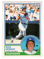 Rick Monday - Los Angeles Dodgers (MLB Baseball Card) 1983 O-Pee-Chee # 63 Mint