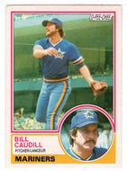 Bill Caudill - Seattle Mariners (MLB Baseball Card) 1983 O-Pee-Chee # 78 Mint
