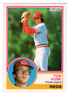 Tom Hume - Cincinnati Reds (MLB Baseball Card) 1983 O-Pee-Chee # 86 Mint