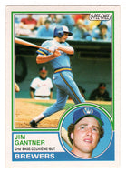 Jim Gantner - Milwaukee Brewers (MLB Baseball Card) 1983 O-Pee-Chee # 88 Mint