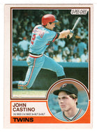 John Castino - Minnesota Twins (MLB Baseball Card) 1983 O-Pee-Chee # 93 Mint