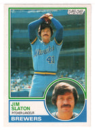 Jim Slaton - Milwaukee Brewers (MLB Baseball Card) 1983 O-Pee-Chee # 114 Mint
