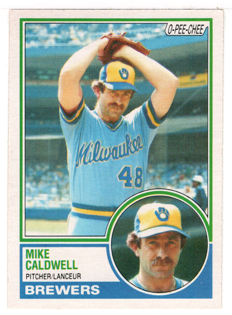 Mike Caldwell - Milwaukee Brewers (MLB Baseball Card) 1983 O-Pee-Chee # 142 Mint