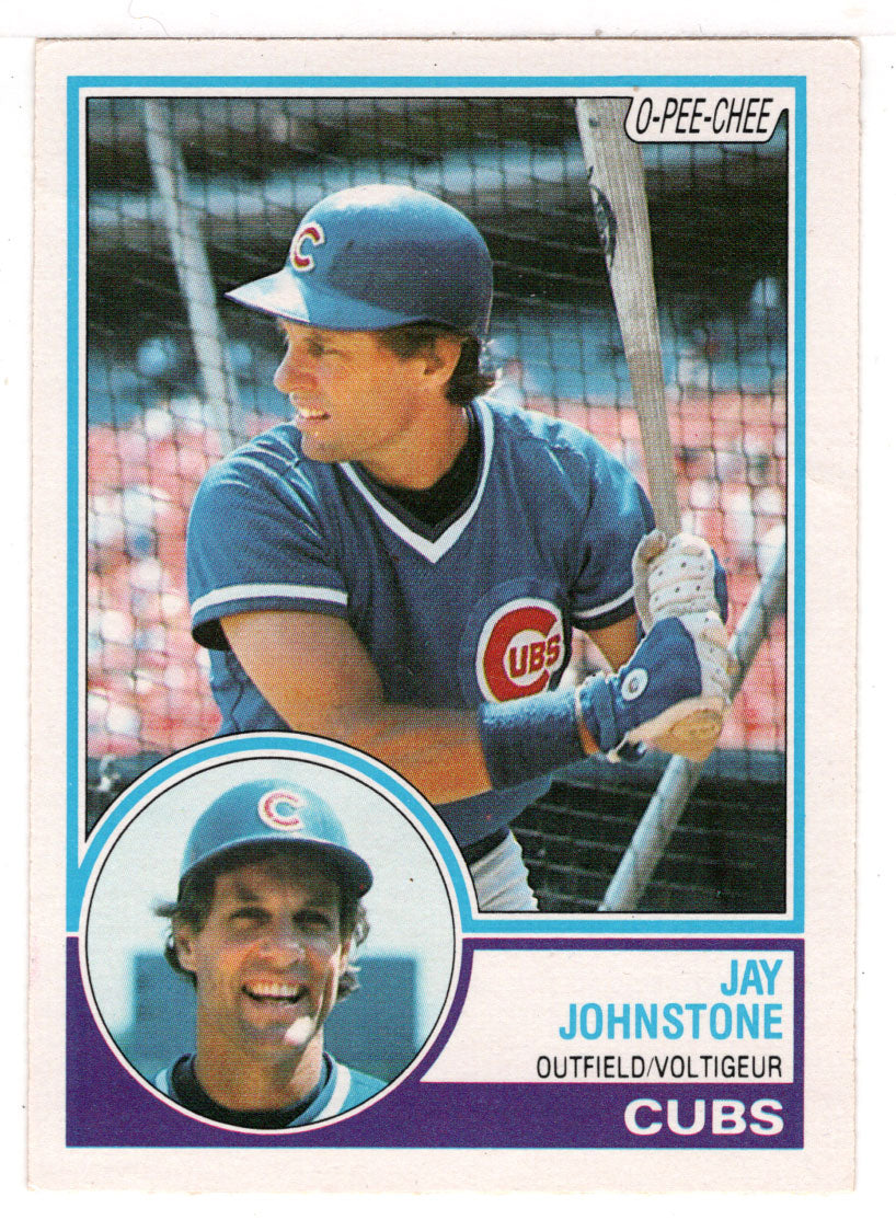 Jay Johnstone - Chicago Cubs (MLB Baseball Card) 1983 O-Pee-Chee # 152 Mint