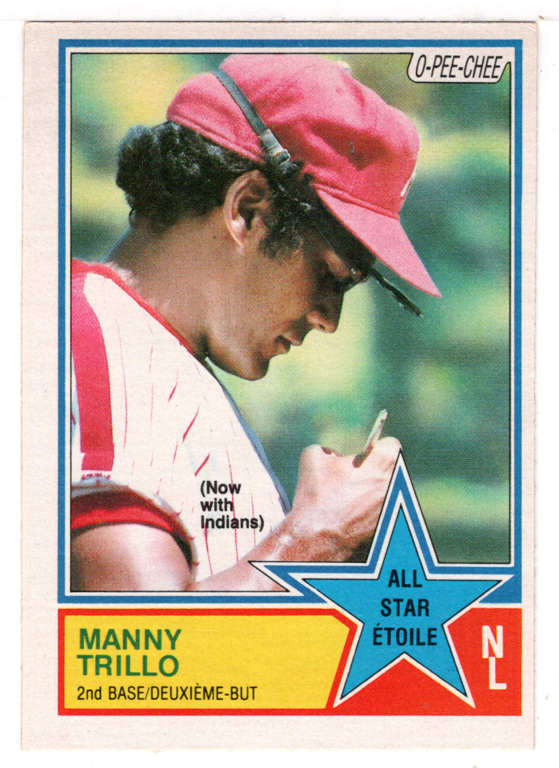 Manny Trillo - Cleveland Indians - All-Star (MLB Baseball Card) 1983 O-Pee-Chee # 174 Mint
