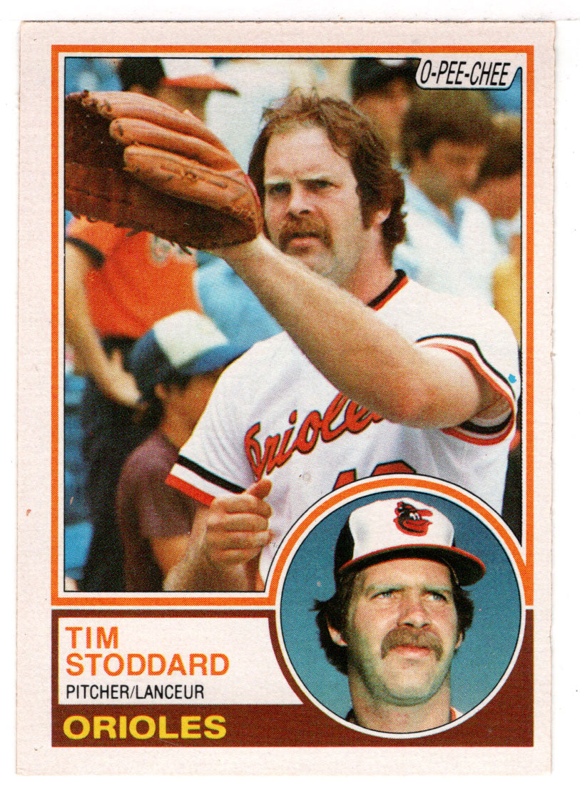 Tim Stoddard - Baltimore Orioles (MLB Baseball Card) 1983 O-Pee-Chee # 217 Mint
