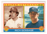 Rich Gossage - Chicago White Sox - New York Yankees - Super Vet (MLB Baseball Card) 1983 O-Pee-Chee # 241 Mint