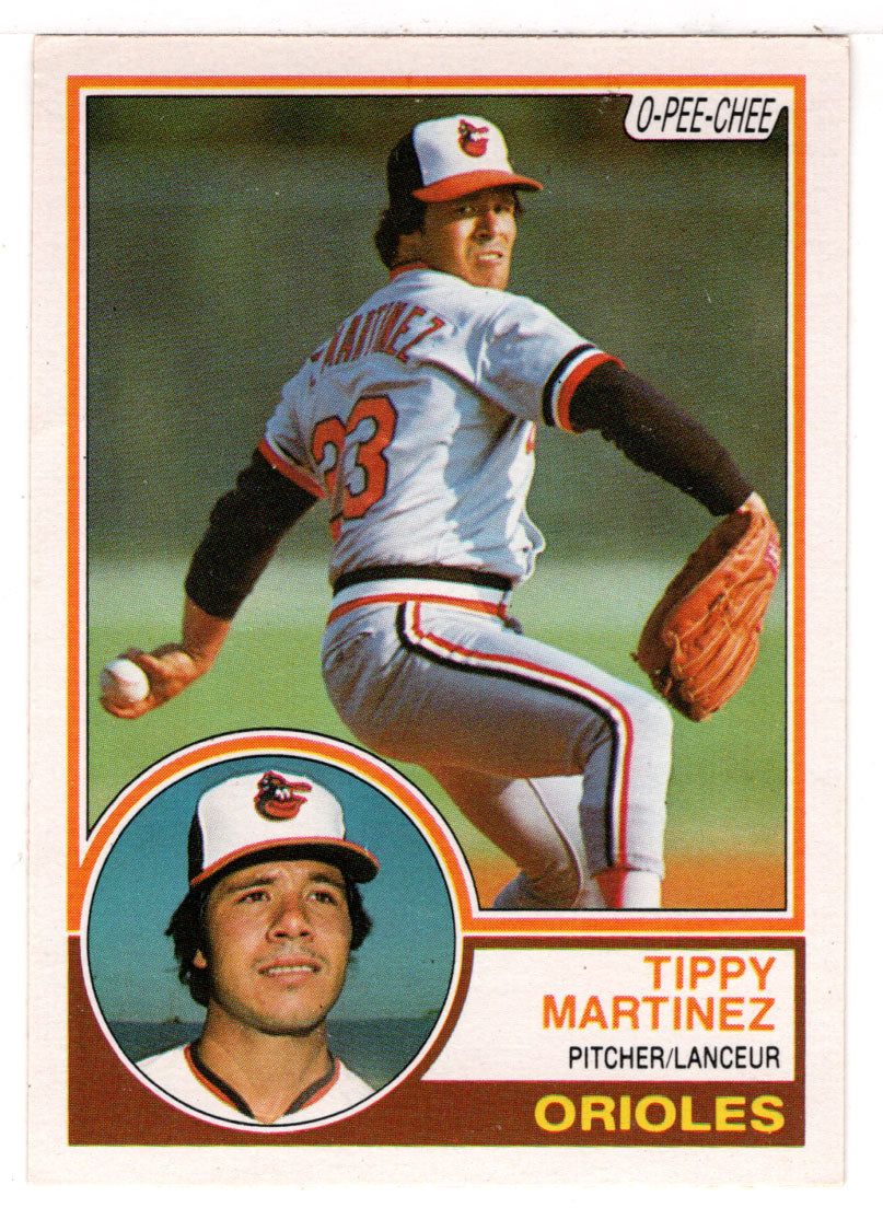Tippy Martinez - Baltimore Orioles (MLB Baseball Card) 1983 O-Pee-Chee # 263 Mint