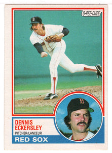 Dennis Eckersley - Boston Red Sox (MLB Baseball Card) 1983 O-Pee-Chee # 270 Mint