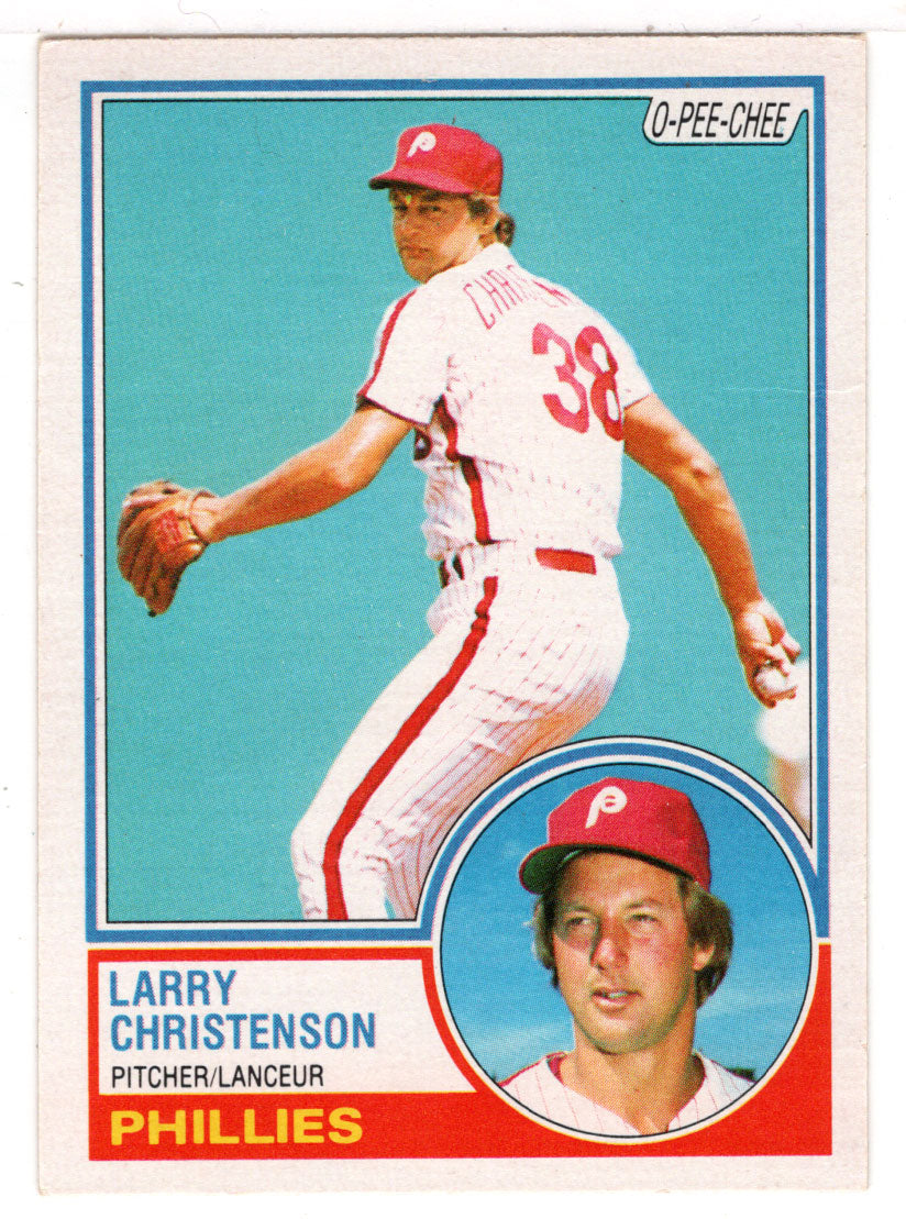 Larry Christenson - Philadelphia Phillies (MLB Baseball Card) 1983 O-Pee-Chee # 286 Mint