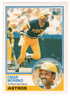 Omar Moreno - Houston Astros (MLB Baseball Card) 1983 O-Pee-Chee # 332 Mint