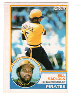 Bill Madlock - Pittsburgh Pirates (MLB Baseball Card) 1983 O-Pee-Chee # 335 Mint