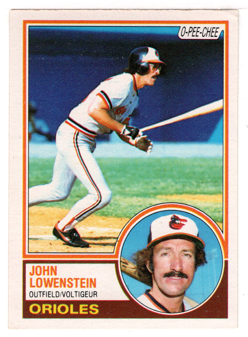 John Lowenstein - Baltimore Orioles (MLB Baseball Card) 1983 O-Pee-Chee # 337 Mint