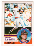 Andre Thornton - Cleveland Indians (MLB Baseball Card) 1983 O-Pee-Chee # 344 Mint