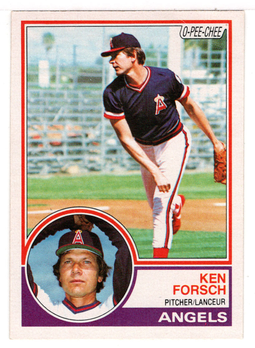 Ken Forsch - California Angels (MLB Baseball Card) 1983 O-Pee-Chee # 346 Mint