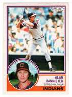 Alan Bannister - Cleveland Indians (MLB Baseball Card) 1983 O-Pee-Chee # 348 Mint